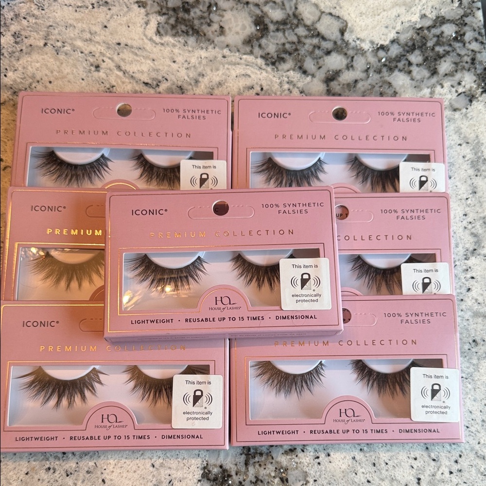 Premium False Eyelashes - Lightweight Reusable Lashes